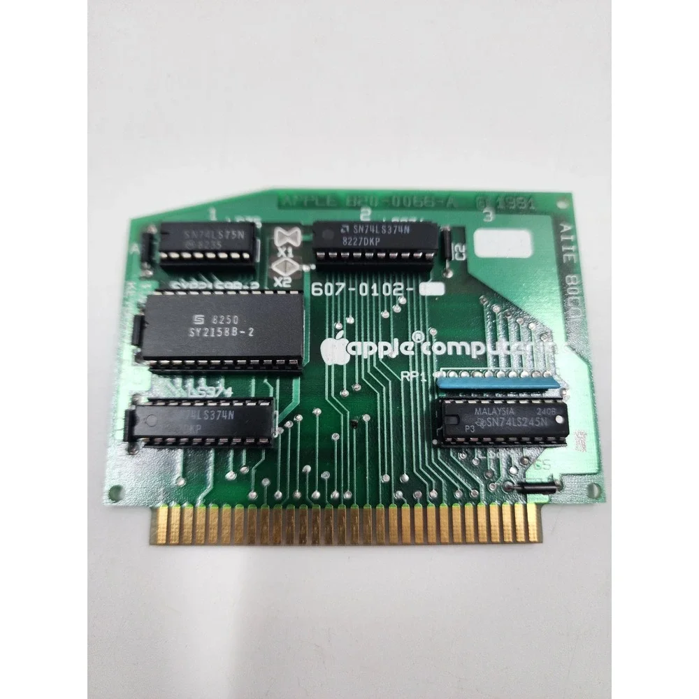 Vintage Apple IIe 80-Column Text Card 820-0066-A 1981 Expansion Board